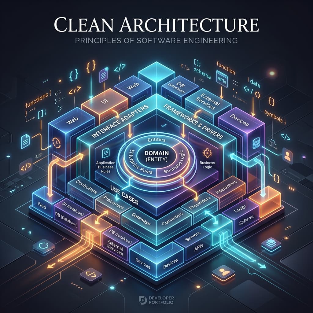 Flutter Clean Architecture Project Image