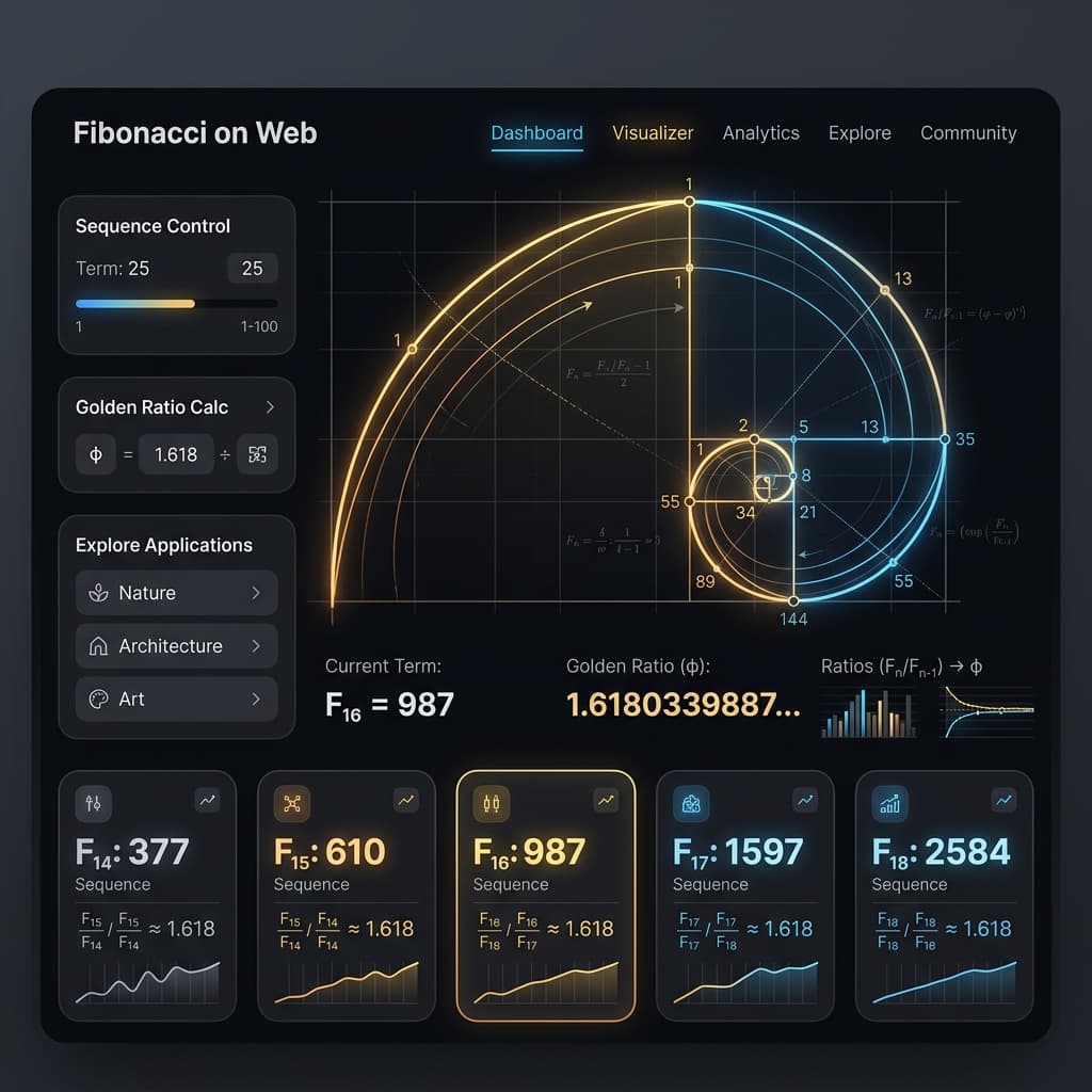 Fibonacci on Web: Reactjs Project Image